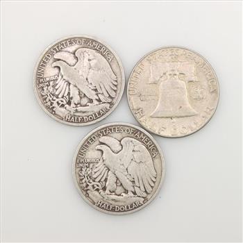 3 US Silver Coins