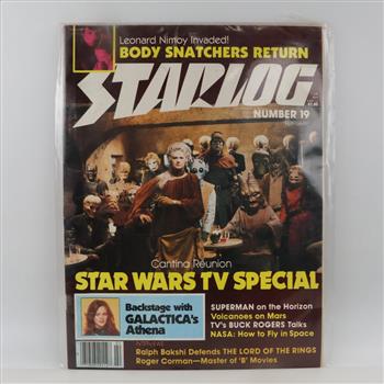 3 Vintage Starlog Magazines