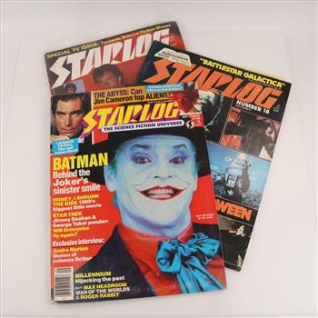 3 Vintage Starlog Magazines