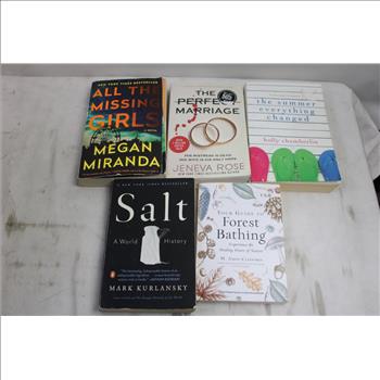 30 Assorted Used Books - Gresham, Hunger Games and More