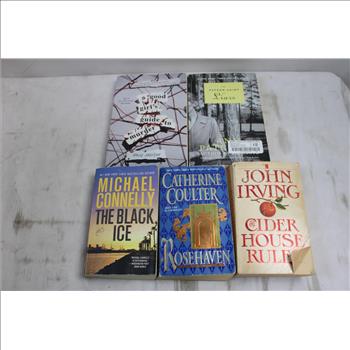 30 Assorted Used Books - Gresham, Hunger Games and More