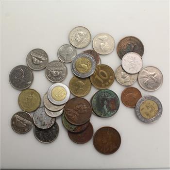 30 Foreign Coins