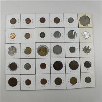 30 Foreign Coins