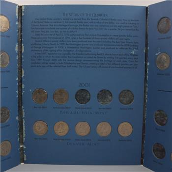 30 US Washington Quarters, State Collection 1999-2003 VOL 1 Booklet