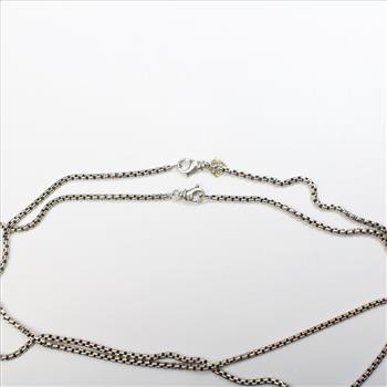 30.2g .850 Silver Jewelry, 2 Pieces