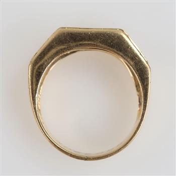 3.0cts TW Diamond 18kt Gold 2-Row Wedding Band-Evaluated By Our Certified Gemologist-AGS/GIA