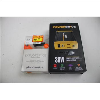 30W, 75W Power Inverters, Bluetooth Headsets, 4 Pieces