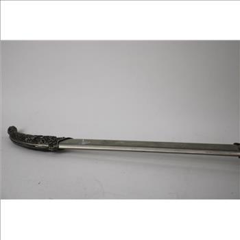 31' Stainless Steel Silver Pirate Sword With Mermaid Handle