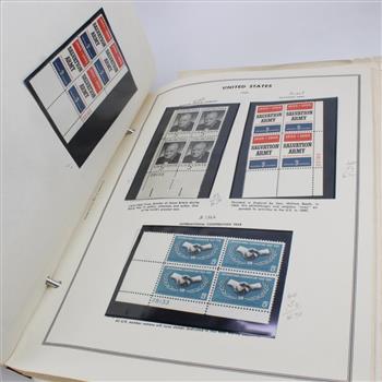 335+ US Stamp Plate Block Album