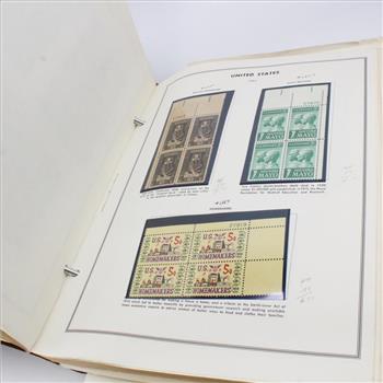 335+ US Stamp Plate Block Album