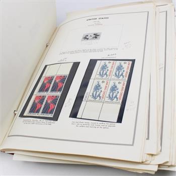 335+ US Stamp Plate Block Album