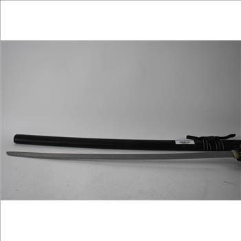 36' Samurai Sword With Floral Pattern Grip Handle