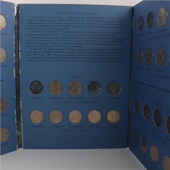 36 US Washington Quarters, State Collection 1999-2003 VOL1 Booket