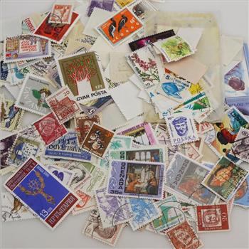 390+ Foreign Stamps