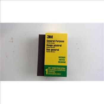 3M General Purpose Sanding Sponge, 5+ Pieces