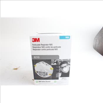 3M N95 Particulate Respirators, 8 Box Case