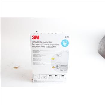 3M N95 Particulate Respirators, 8 Box Case