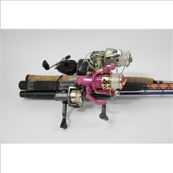 4 Assorted Fishing Poles