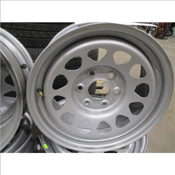 4 Chevy Rims W / 4 Goodyear Eagle RSA Tires