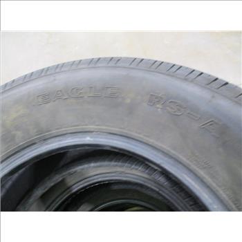 4 Chevy Rims W / 4 Goodyear Eagle RSA Tires