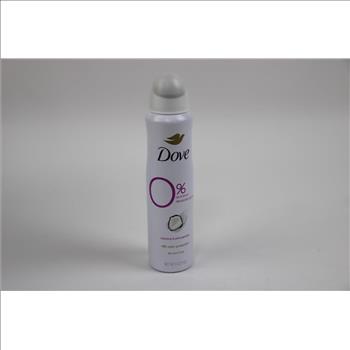 (4) Dove 0% Alumnium Deodorant Spray