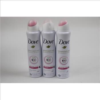(4) Dove 0% Alumnium Deodorant Spray