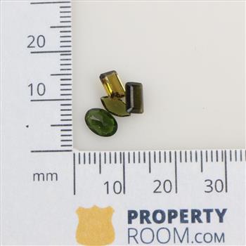 4 Loose Tourmaline Stones