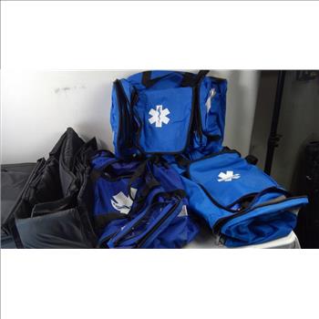 4 Medical Bags W/ 4 Bag Inserts