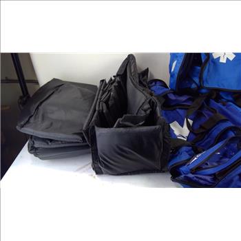 4 Medical Bags W/ 4 Bag Inserts