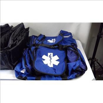 4 Medical Bags W/ 4 Bag Inserts