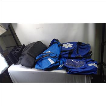 4 Medical Bags With 3 Inserts