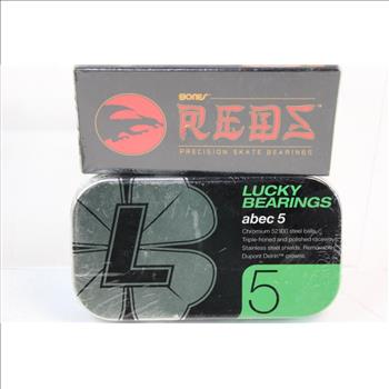 (4) Phantom 2 Skateboard Trucks, (5) Skateboard Bearings, And More, 11 Pieces