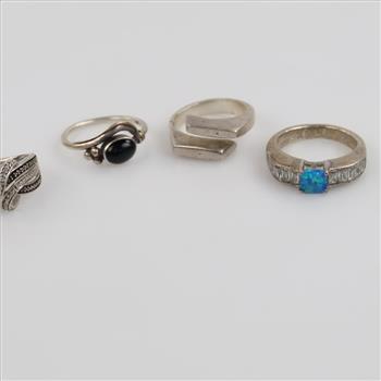 4 Sterling Silver Rings