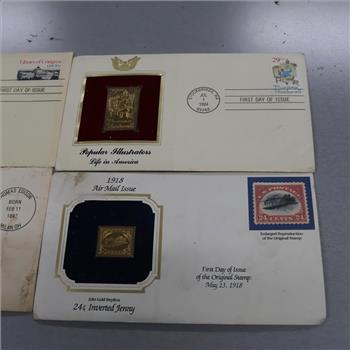 4 US First Day Of Issue Stamps