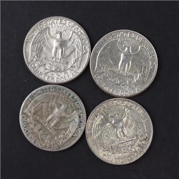 4 US Silver Coins