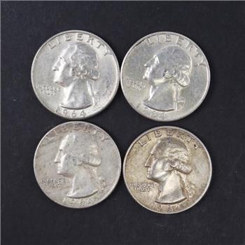 4 US Silver Coins