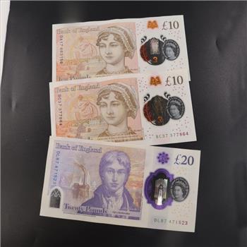 40 British Pounds Sterling