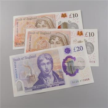 40 British Pounds Sterling