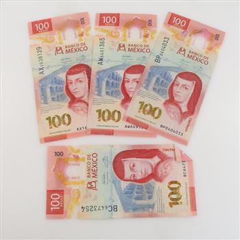 400 Mexican Pesos, Foreign Currency