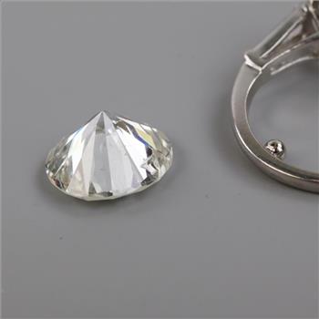 4.47ctTW Diamond Platinum Engagement Ring- Evaluated By Our Certified Gemologist - AGS / GIA