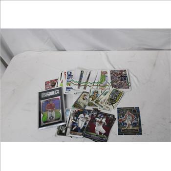 45+ Assorted Sports Trading Cards