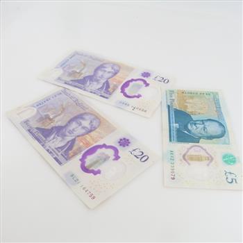 45 Bank Of England British Pounds