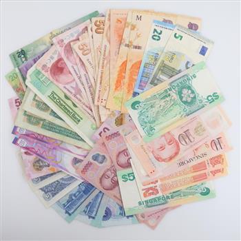 45+ Foreign Currency