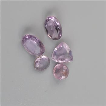 5  Amethyst Oval Loose Stones