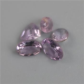 5  Amethyst Oval Loose Stones
