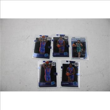 5  Assorted Trading Cards