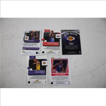 5  Assorted Trading Cards
