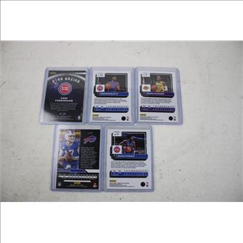 5  Assorted Trading Cards