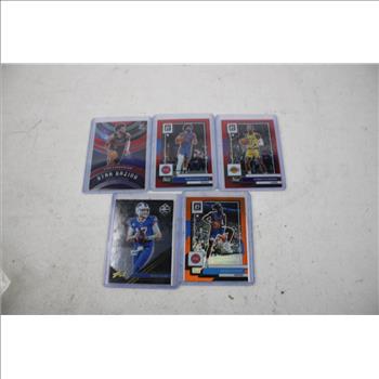 5  Assorted Trading Cards