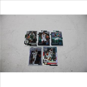5  Assorted Trading Cards